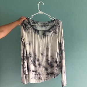 American Eagle tie dye soft & sexy long sleeve